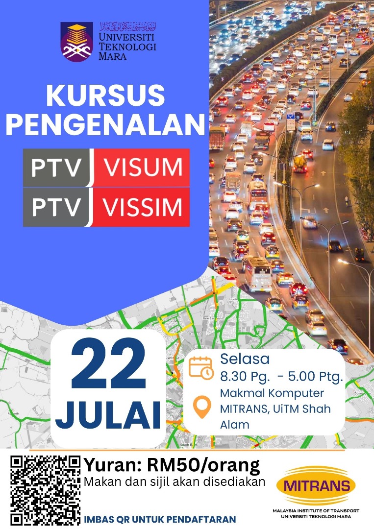 Jemputan Menyertai Kursus Pengenalan VISIM dan VISUM Image